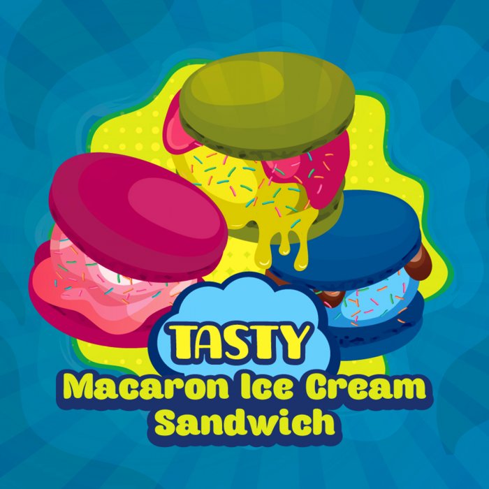 Big Mouth - Macaroon ice cream sandwich